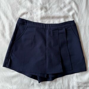 Tobi Navy Blue Skort with Tailored Design S/P